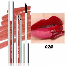 YOUNG VISION 1-Piece Peel-Off Lip Liner Pen, Peel-Off Lip Gloss, Long-Lasting Waterproof And Sweat-Proof, Matte, Not Easy To Stick To Cups, Not Easy To Smudge, Outlining Lip Shape,Versatile For Daily Use, Party, Christmas And Festival Lip Makeup - 彩色 - 查看 5