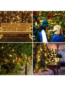 10 Pieces Of 5 Meters Of LED String Lights, Fairy Lights, Safety LED Lights, New Year's Decoration, Flower And Home Decor - Special Offer - 1 塊彩色碎片 - 查看 6