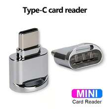 2Pcs Mini Portable Micro SD Card Reader, Type-C To Micro SD/TF Card Phone Card Reader Adapter Compatible With IPhone 18/17/16/15 Series, And Other Devices OTG Storage Card Reader - Multicolor - View 12