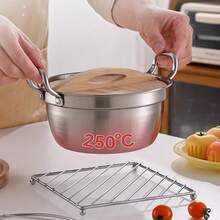 1pc Square Trivet, Heat-Resistant Kitchen Table Mat, Coaster, Placemat Christmas Gift - Multicolor - View 11