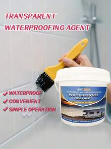 Clear Waterproof Sealant RV Leak Repair Adhesive Heavy-Duty Roof Pipe Sealant Clear Crack Filler Water-Based Adhesive DIY Gutter Repair Kit Multi-Surface Adhesive Quick-Dry Emergency Repair - Multicolor - View 2