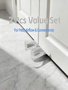 1/2 片装自粘门挡，无需钻孔，防滑，防风 - 彩色 - 查看 9