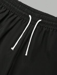 少女字母印花长袖上衣和蝴蝶结装饰休闲裤套装 - 白色 - 查看 4