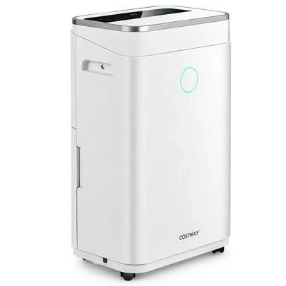  GOFLAME Home Dehumidifier With Drain Hose, 25L/Day Dehumidifier With Auto Or Manual Drainage, 24H Timer, Overflow Protection & 6.5L Water Tank For Space Up To 30 ㎡