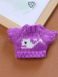 17cm Character Doll Accessories Decorative Cute Fruit Sweater, Mini Doll Decoration Accessories, Suitable For La-Bubu Dolls - Multicolor - View 7