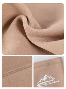 Khăn quàng cổ giữ ấm dày dặn, chống gió, chất liệu lông cừu, thích hợp cho cả nam và nữ khi trượt tuyết, đạp xe, leo núi, chạy bộ và các hoạt động thể thao ngoài trời vào mùa thu/đông. - Nhiều màu - Xem 7