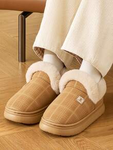2025 Winter New Couple Fluffy Slippers, Warm & Easy To Clean Unisex Slippers