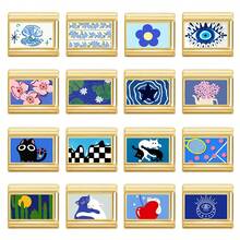 1 chiếc vòng tay ảnh tự làm dạng mô-đun, có thể tùy chỉnh với chữ, hình trái tim, mắt, hoa, động vật, thích hợp làm quà tặng cho bạn bè/các cặp đôi trong các bữa tiệc, lý tưởng cho năm mới, ngày Valentine, thiết kế quyến rũ, trang sức bằng thép không gỉ, sản phẩm địa phương, thiết thực và thời trang, cần thiết cho Giáng sinh, Halloween, mọi mùa, trường học, tiệc tùng, lễ tốt nghiệp. - M293981 - Xem 2