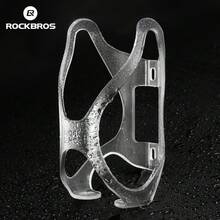 ROCKBROS 1pc PC Enclosed Plastic Water Bottle Cage - Lightweight & Practical, Rounded Edge Design Prevents Frame Scratching, No Cycling Burden - Multicolor - View 14