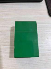 1个/可装50支香烟的翻盖式防潮密封便携式香烟收纳盒 - 彩色 - 查看 18