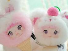 Miniso Bolsa de regalo con figura de peluche 100% Nommi Sweetness en caja ciega - Una sola caja - Ver 3