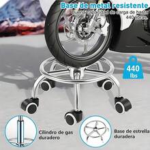 Silla moderna de estilo francés con respaldo reclinable manual, 1 unidad. Silla de comedor resistente de piel sintética, estructura robusta para restaurantes, cafeterías y hoteles. Fácil de limpiar, contemporánea, para uso comercial (compatible con suelos duros) - Negro - Ver 3