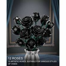 Bloque de construccin Black Flower - inicial - Ver 7