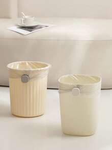 1/2旋转按钮式垃圾袋固定器，垃圾袋固定扣，防滑耐用固定夹，简单实用固定器，家居必需品，适用于各种垃圾袋，垃圾袋防掉落固定夹，家用防滑扣，家用固定夹，家用防护用品。 - 彩色 - 查看 2