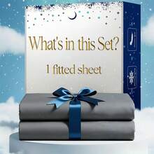 1/ 2/ 3pcs Luxury Hotel-Grade Fitted Sheet Set - 2000TC Ultra Soft & Breathable Microfiber With 14" Deep Pocket, Shrinkage & Fade Resistant, Elegant Deep Pocket For Mattresses, All-Season Easy Care Bedding Gift, Daily Use, Dorms, Guest Rooms. - Xám - Xem 15
