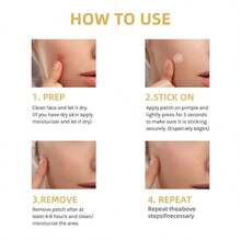 360pcs+12/720/108pcs Acne Pimple Patch, Hydrocolloid Material, Alcohol-Free, Gentle & Non-Irritating, Invisible & Ultra-Thin, Suitable For All Skin Types