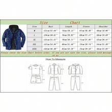 Camisas casuales de franela con forro polar Sherpa a cuadros, chaquetas trmicas pesadas con botones, chamarra de trabajo de invierno para exteriores, B - Rojo, 3X - Large - inicial - Ver 4