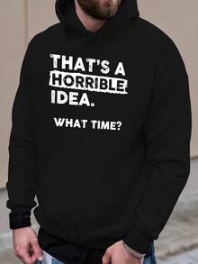 Moletons masculinos - Preto - Ver 3