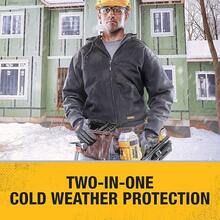 Guante de agarre térmico Dewalt DPG737L diseño 2 en 1, grande - Talla única (Paquete de 1) - Ver 3