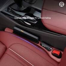 Universal Car Seat Gap Organizer, Car Seat Storage, Anti-Drop And Leak Car Storage Organizer, Can Store Phone, Keys, Cards And Other Items - Multicolor - View 8