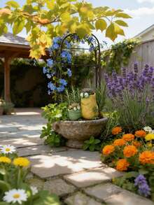 A Set Of Cute Flower Pots, With Adorable And Cheerful Appearance, Suitable For Indoor Placement Or Outdoor Garden Use, A Popular Planter - Multicolor - View 3