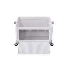 Living And Home Stackable Storage Box With Locking Wheels 3-Way Access Secure Lid Easy Assembly For Seasonal Storage - Gray 42cm(W) X 29cm(D) X 28cm(H) - View 7