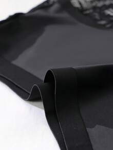 3pcs/Set Women's Mixed Color Panties, Lace Patchwork Briefs