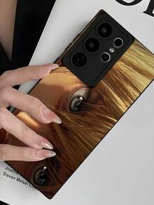 Funda para teléfono con diseño de ojos anime, color dorado, protección anti-golpes, ideal para fans de animé, material resistente Cubierta de teléfono de colores mixtos con estampado completo para 17 PRO MAX/17 AIR/15 ProMax/16 PROMAX/Galaxy S22/S23/S24/S23 Plus/S24 Ultra/S25/A15/A33/A23, cubierta de Halloween, estética de cubiertas, cubierta 2D plana, cubierta vintage, cubierta de collage, cubierta de moda, cubierta con flores, cubierta cool, cubierta adorable, diseño de impresión UV, seguidores de , amantes de la moda - Color mixto 1 - Ver 2