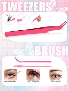 640pcs D-Curl Lash Clusters, 30D+40D+60D+80D 10-16mm Mixed Eyelash Clusters, Fluffy & Natural, Suitable For Beginners To DIY At Home, Eye Lash Clusters,Individual Eyelashes,Lashes,Fake Lashes