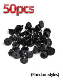 30pcs Lock Buckle With Gold And Silver Back Pin, Brooch, Enamel Lapel Pin, Safety Jewelry Discovery Component - 30PCS Spare Buckles - View 16