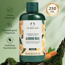The Body Shop 1瓶美体小铺杏仁奶沐浴露，250毫升，泡沫丰富细腻，采用西班牙有机公平贸易杏仁奶制成，不含酒精，温和不刺激，滋润保湿，适合干性和敏感性肌肤，早晚均可使用。 - 杏仁奶身體沐浴乳250ml - 查看 6