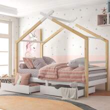 Bed Frames - White - View 1