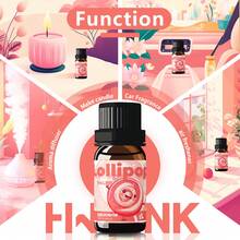 HWLINK 10毫升/0.33液盎司棒棒糖造型美味精油，持久甜美香气，礼盒套装 - Lollipop - 查看 4