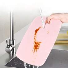 Cutting Boards For Kitchen, Plastic Cutting Board Set Of 1/3pcs, Thick Chopping Boards For Meat, Veggies, Fruits, With Easy Grip Handle, Dishwasher - Multicolor - View 7