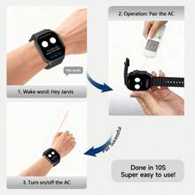 W&O [Ai Smart Watch]Sports Smartwatch With Ai Assistant, 2.01inch HD Square Display,  Compass, Diversified Dial, With Infrared Function,Sleep Monitoring, 100+ Sports Modes, Outdoor Smartwatch, Ideal Gift, Fitness Tracker, Activity Tracker, Ideal Gift For Xmas - X10U-Black - 查看 10