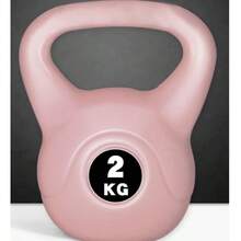 2kg Pink Kettlebell, Women's Fitness Training Squat Equipment For Home Use, Glute Toning - Pink - View 6