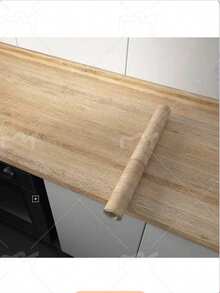 1pc PVC Vinyl Wallpaper Marble Wallpaper Waterproof Self-Adhesive Wardrobe Kitchen Furniture Wall Paper Living Room Decoration - Light Grey - View 5