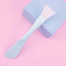 1/2/4 Pc Pastel Color Silicone Face Mask Spatula Brushes | Minimalist Style Soft Silicone Fan-Shaped Applicator | Non-Stick, Easy-Clean Skin Care Tool For Mud/Clay Masks | Perfect For Home Spa, Self-Care Routines & Travel - Multicolor - View 16