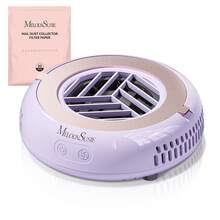 MelodySusie Nail Dust Collector, HProA Compact Vacuum Fan Dust Collector Quiet For Beginner Nail Tech And Student, Manicure Pedicure Tool Supplies For Acrylic Nail Polishing,Salon & Home Equipment Christmas Gift-Purple - 紫丁香色 - 查看 10