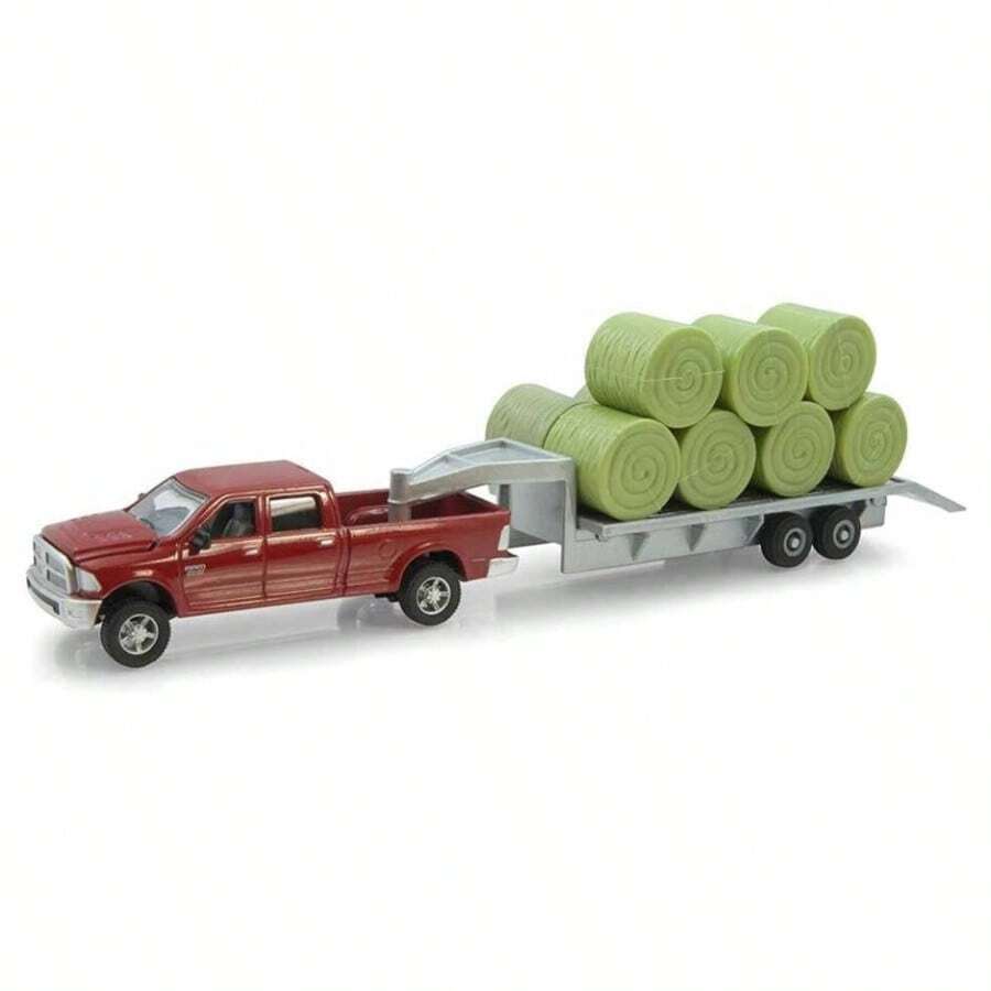 Blasters & Foam Play For Teenager - Dodge Truck With Trailer and Bales - View 1