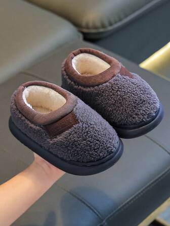 Kids/Children Cartoon Cute Soft Bottom Slippers, Indoor Home Slippers For Boys And Girls, Autumn/Winter