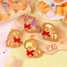 Hasbro My Little Pony Frosted Cookie Plush Keychain Blind Bag Official Merchandise Doll Toy Figure Blind Box Pinkie Pie Fluttershy - 1 Random Bag - View 3