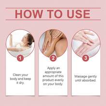 Multi-Functional Body Massage Oil - Firming, Moisturizing, Brightening, Soothing Skin Care Oil - Red - View 5