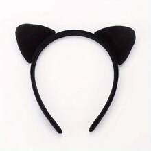 1 Cat Ear Headband Cute Super Sweet Leopard Print Headband Female Girl Jewelry Headband Headdress Net Celebrity Hairpin Face Wash - Multicolor - View 11