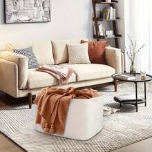 OYHOMO Large Woven Rope Laundry Basket Modern Storage Basket For Laundry, Toys, Clothes, Blankets Or Home Decor - 18.9x13.4x11 Inches - Soft Material, Large Capacity, And Multifunctional - Multicolor - View 10