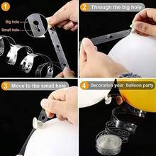 冰雪奇缘气球拱门套装，含1*2米流苏帘、雪花、珠光粉、金属蓝、紫、白五彩纸屑乳胶气球，适用于仙境主题生日派对、冰雪女王公主主题派对装饰 - 卡其色 - 查看 10