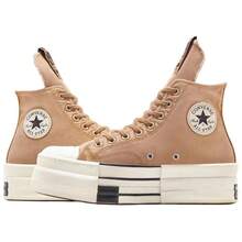 Rick Owens X Converse DRKSHDW DBL DRKSTAR Chuck 70 High 'Washed Canvas Pack - Blonde' Tan Egret Sneakers Men A06756C - 彩色 - 查看 3