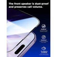 Tempered Glass Screen Protector 2 Packs For IPhone 17 6.3 Inch Not Pro Auto Dust-Elimination Easy Installation Bubble Free HD Clear Spring Birthday Gift - Clear - View 6