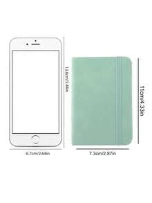 1 pieza Cuaderno personalizado A7, cuaderno personalizado con nombre, cuadernos de diario personalizados, cuadernos para el trabajo, cuaderno pequeño, diario de libro