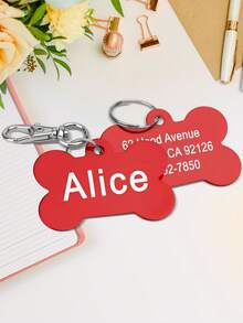 Placas de identificación personalizadas grabadas para mascotas, etiquetas de mascotas personalizadas, colgantes con nombre de collar de mascota personalizado, etiquetas de nombre lindas para gatos y perros, colgantes de etiqueta de perro personalizado, colgantes de identificación de mascota personalizada para gato y perro, colgantes de etiqueta de collar de mascota personalizado, ornamental, grabado, de acero inoxidable, elegante, de moda, colorido, vintage, lindo, contratado, lindo, único, personalizado, para aniversarios, para cumpleaños, vibraciones de vacaciones, decoración de otoño, diseño de mascotas juguetones, joyería de mascotas estética - Multicolor - Ver 23